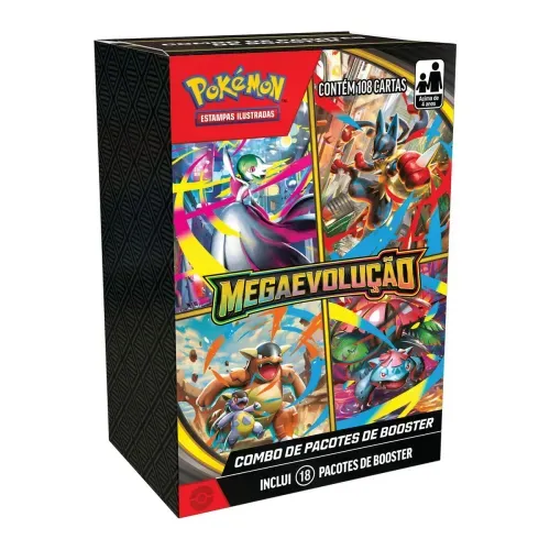 Megaevolução - Combo de pacotes de booster