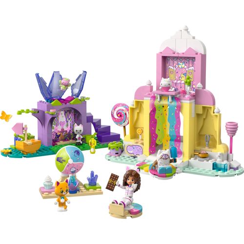 Gabby's Dollhouse - Sweet Treat Mountain e Kitty Garden LEGO®